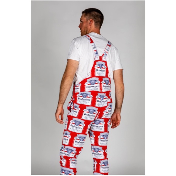 Shinesty Budweiser beer me the remote overalls nwot SZ XL sold out online - Picture 7 of 7
